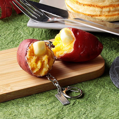 Fake Food / Sweet Potato Butter / Key Ring