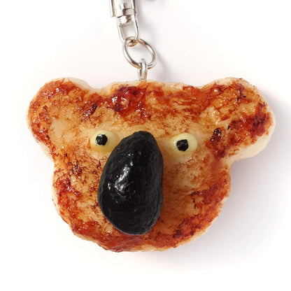 Fake Food / Tofu Hamburg Steak Koala / Key Ring