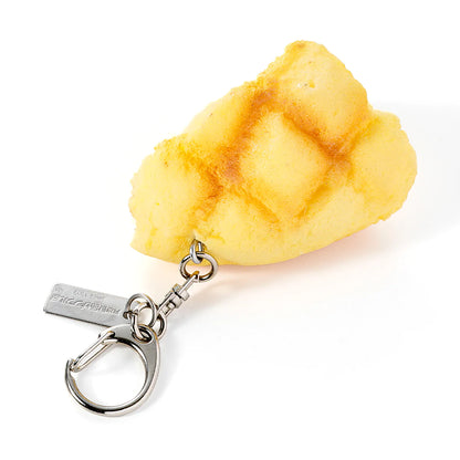 Fake Food / Torn Melon Bread / Key Ring