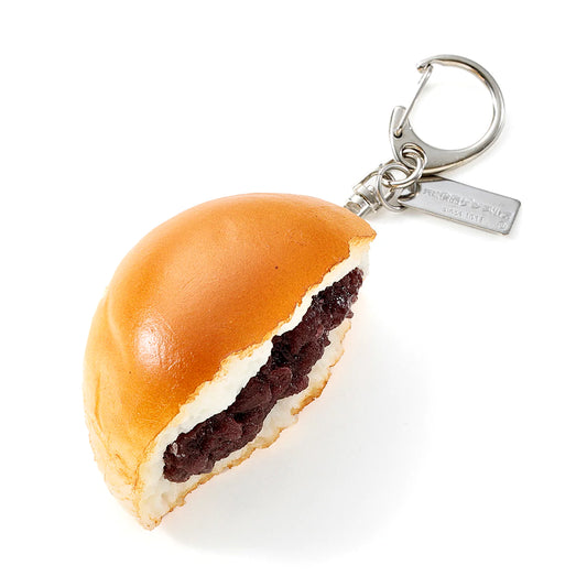 Fake Food / Torn Red Bean Bun / Key Ring