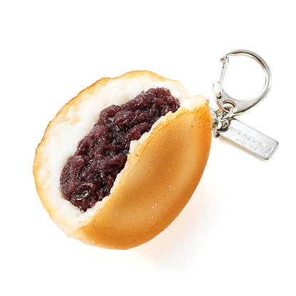 Fake Food / Torn Red Bean Bun / Key Ring