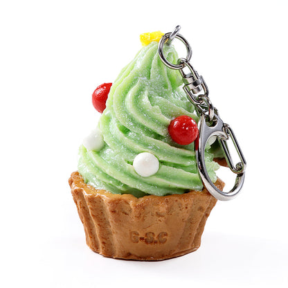 Fake Food / Tree Mont Blanc / Key Ring