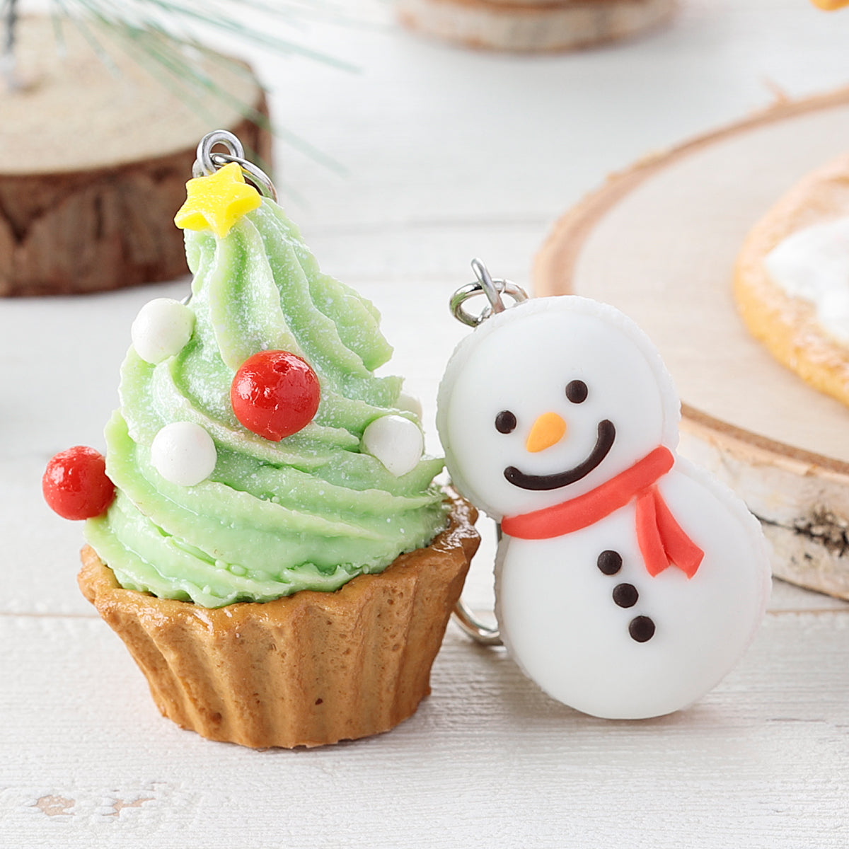Fake Food / Tree Mont Blanc / Key Ring