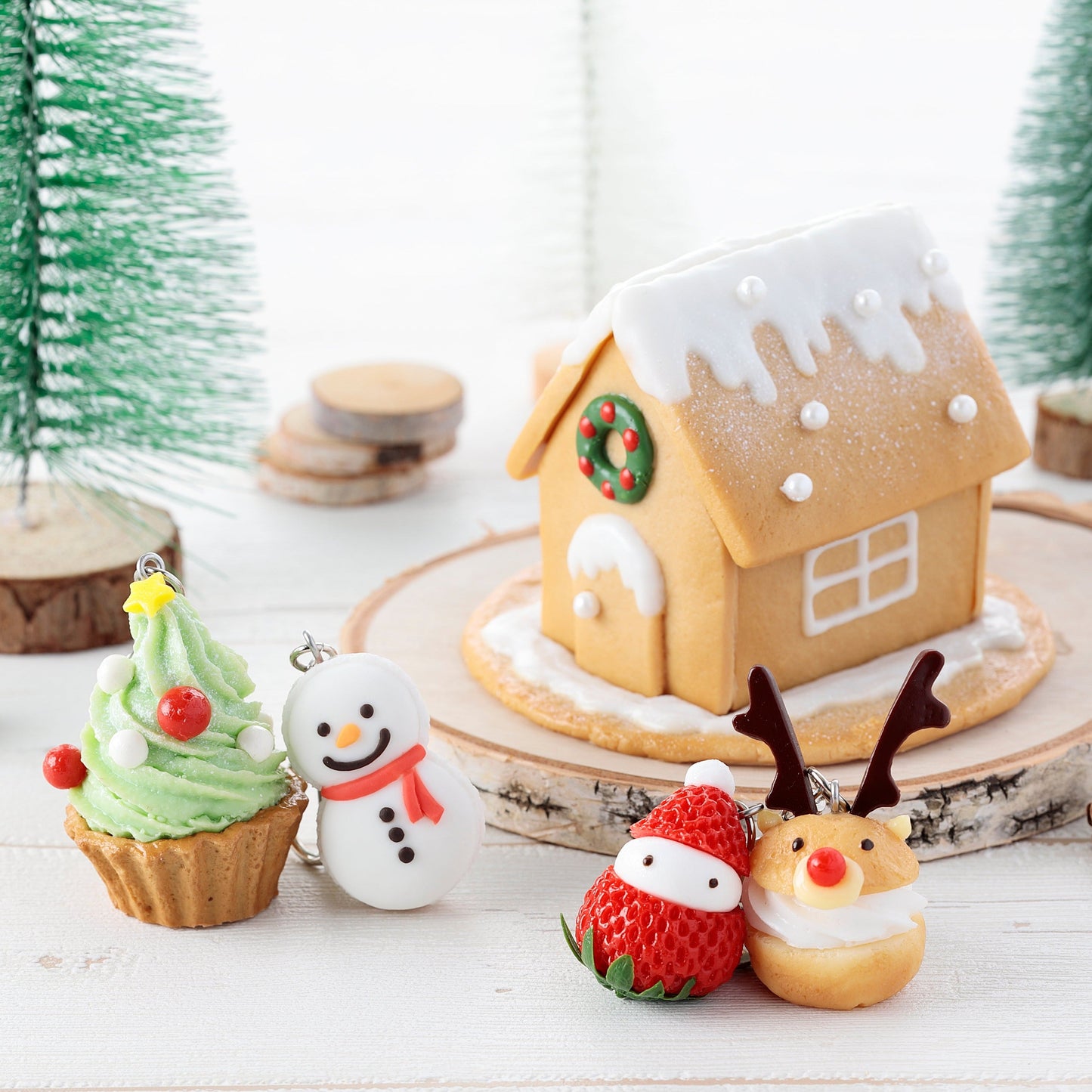 Fake Food / Tree Mont Blanc / Key Ring