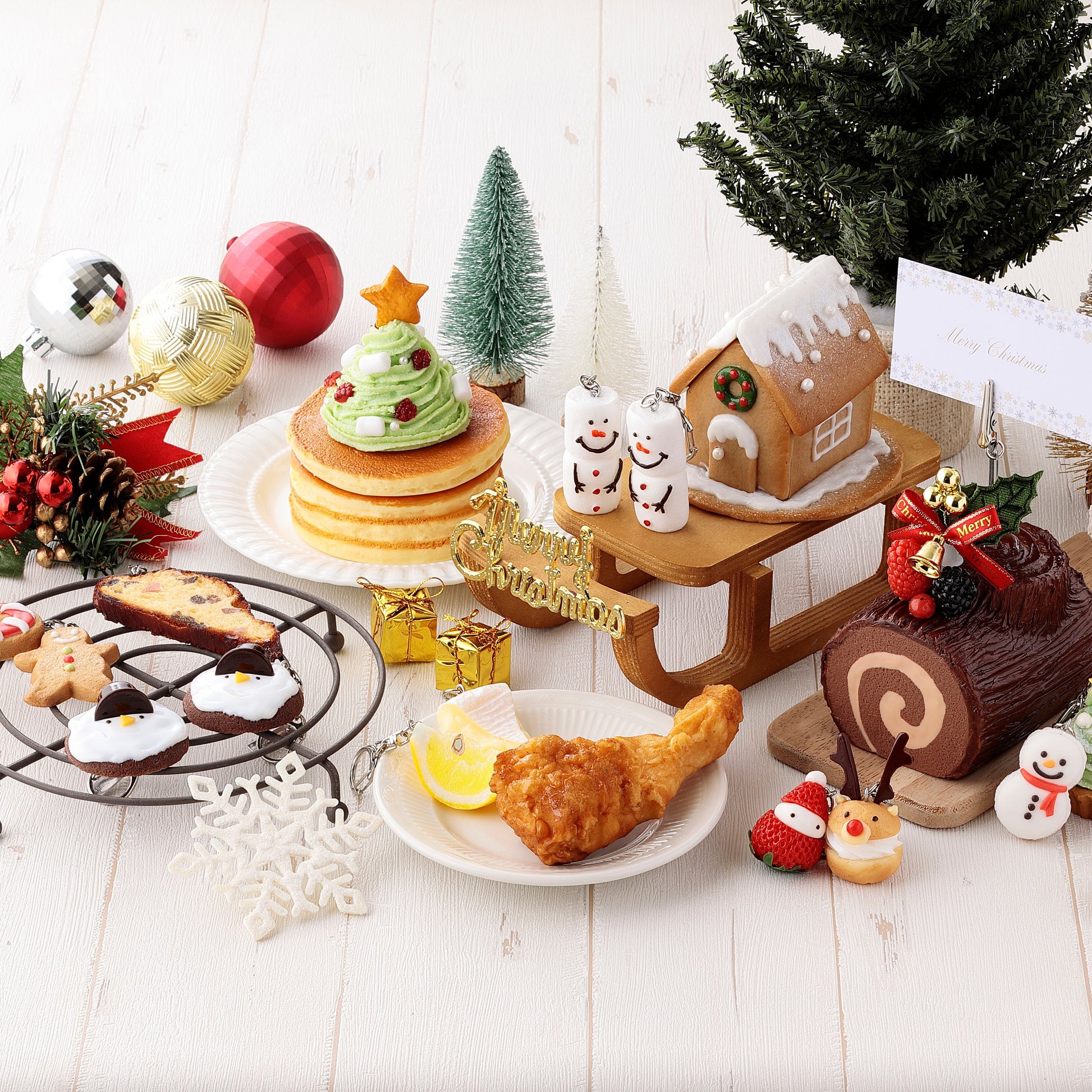Fake Food / Tree Mont Blanc / Key Ring