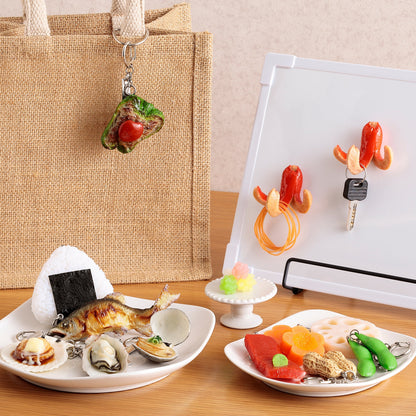 Fake Food / Tuna Sashimi / Key Ring