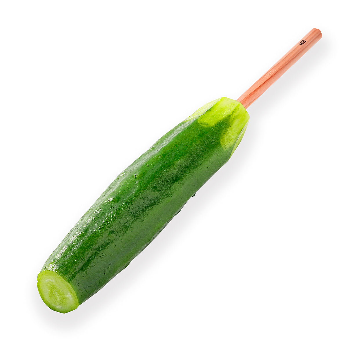 Fake Food / Whole Pickled Cucumber Pencil Cap