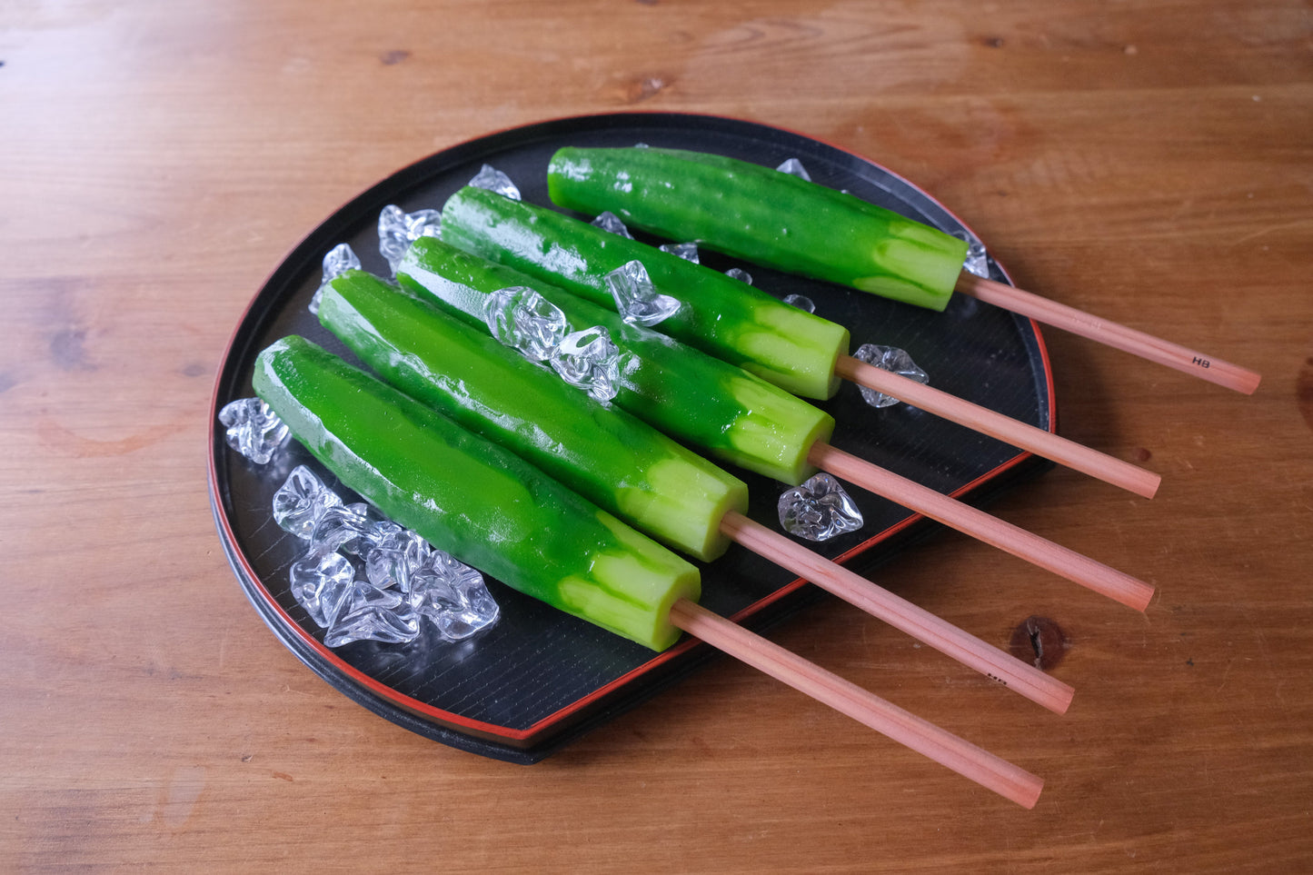 Fake Food / Whole Pickled Cucumber Pencil Cap
