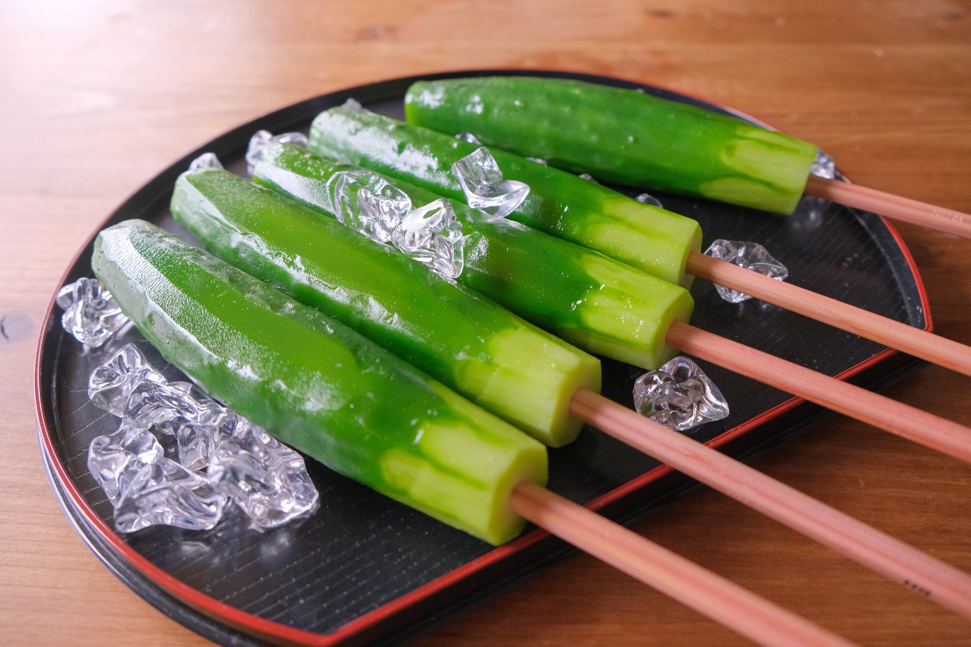 Fake Food / Whole Pickled Cucumber Pencil Cap