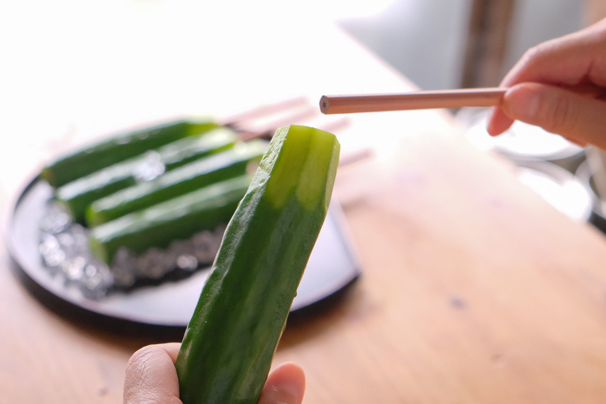 Fake Food / Whole Pickled Cucumber Pencil Cap