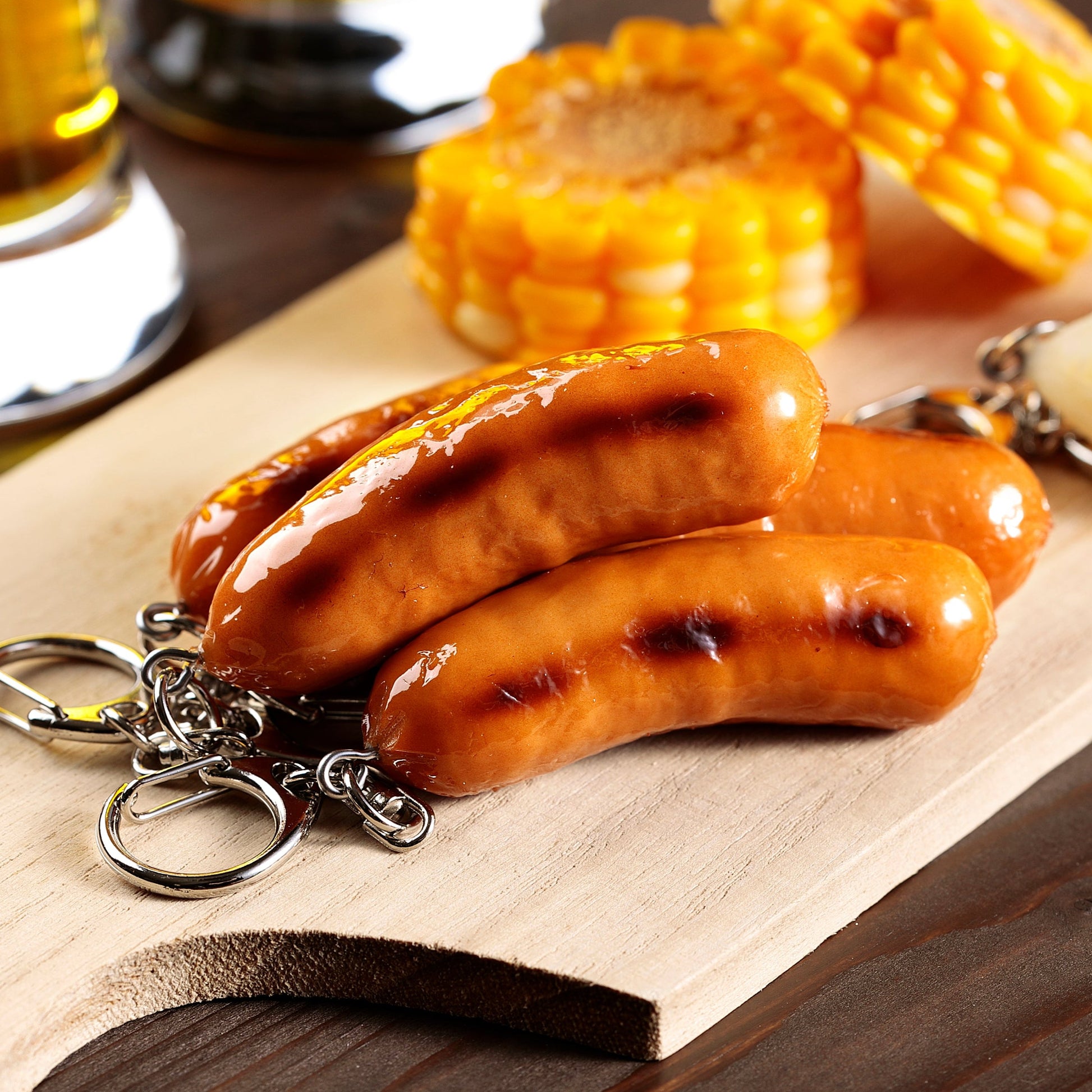 Fake Food / Wiener / Key Ring