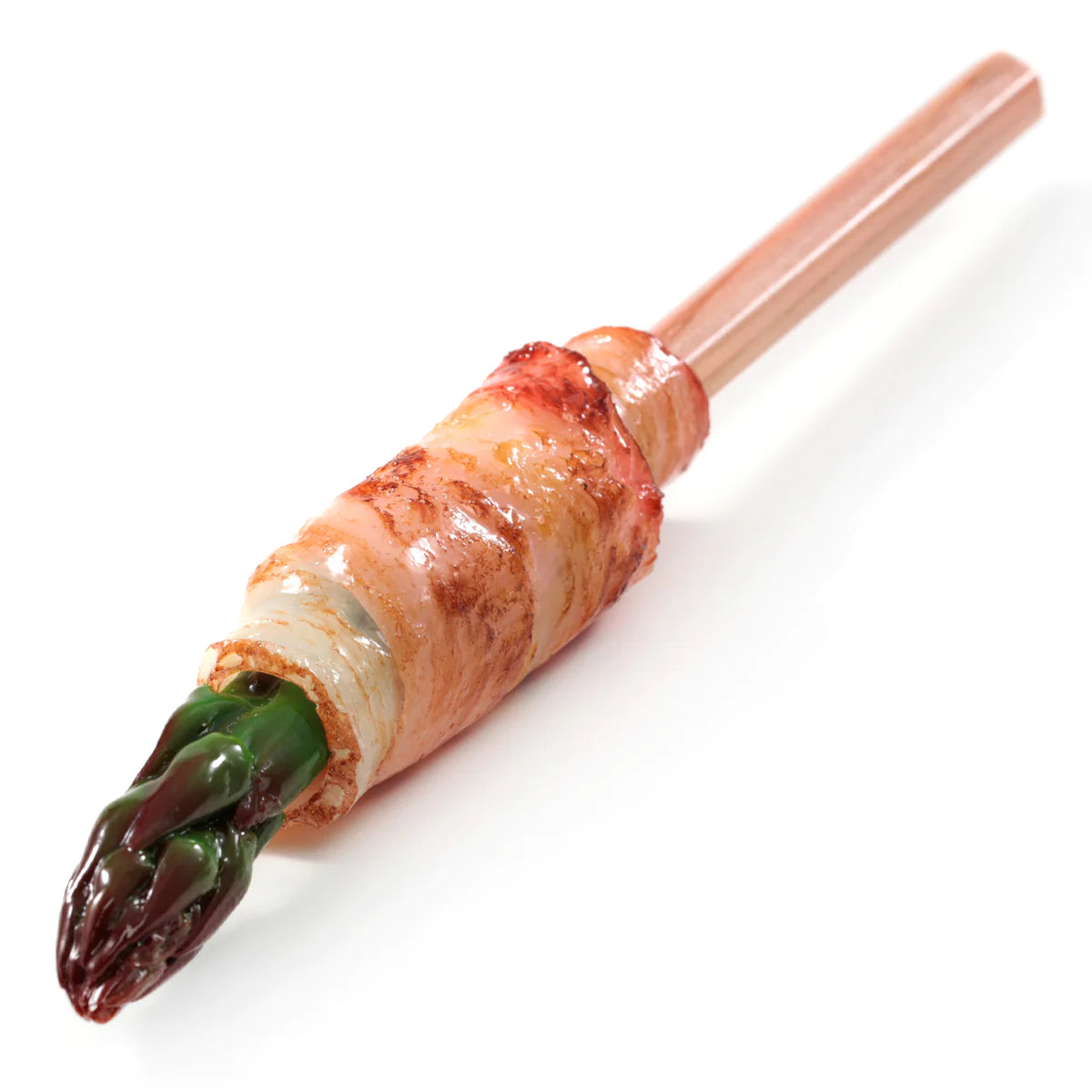 Fake Food / Bacon Asparagus Roll / Pencil Cap