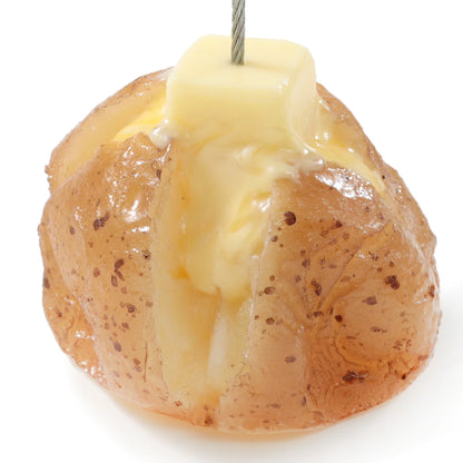 Fake Food / Baked Potatoes With Butter / Clip