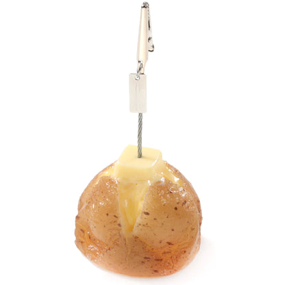 Fake Food / Baked Potatoes With Butter / Clip