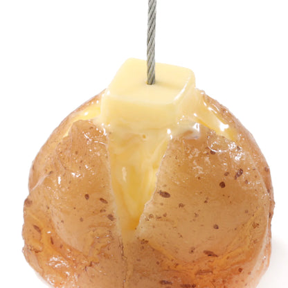 Fake Food / Baked Potatoes With Butter / Clip