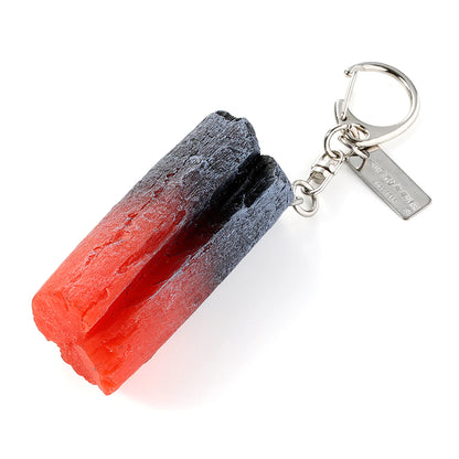 Fake Food / Charcoal / Key Ring