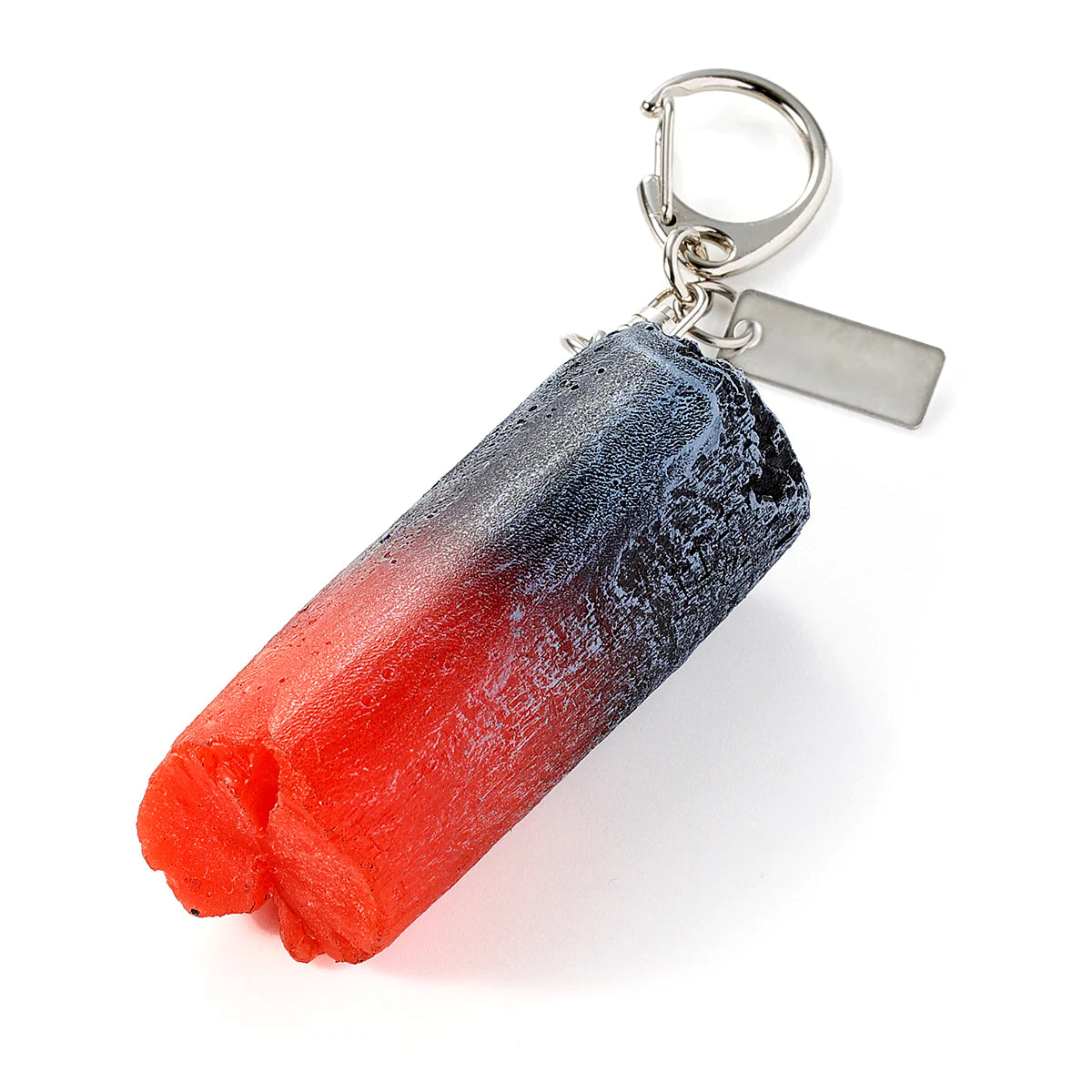 Fake Food / Charcoal / Key Ring