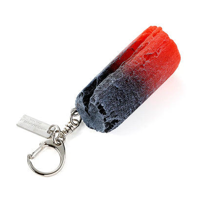 Fake Food / Charcoal / Key Ring