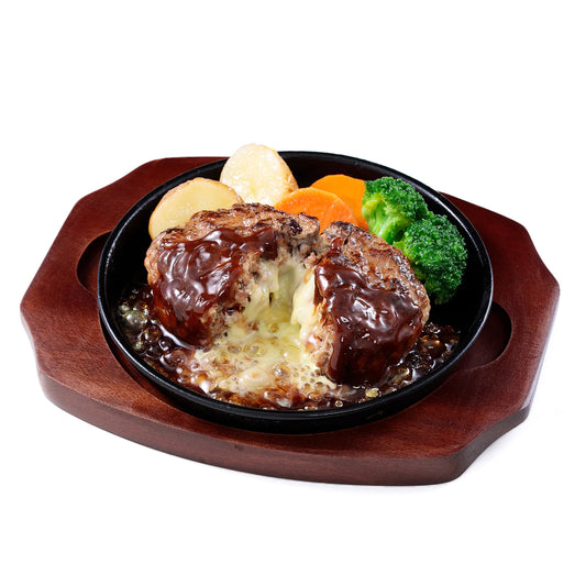 Fake Food / Cheese In Hamburg Steak