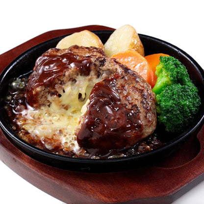 Fake Food / Cheese In Hamburg Steak