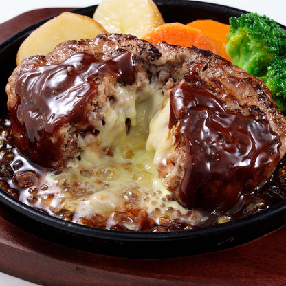 Fake Food / Cheese In Hamburg Steak