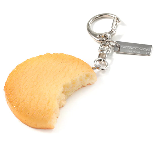 Fake Food / Cookie Plane Cut Both Sides / Key Ring