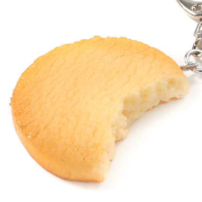 Fake Food / Cookie Plane Cut Both Sides / Key Ring