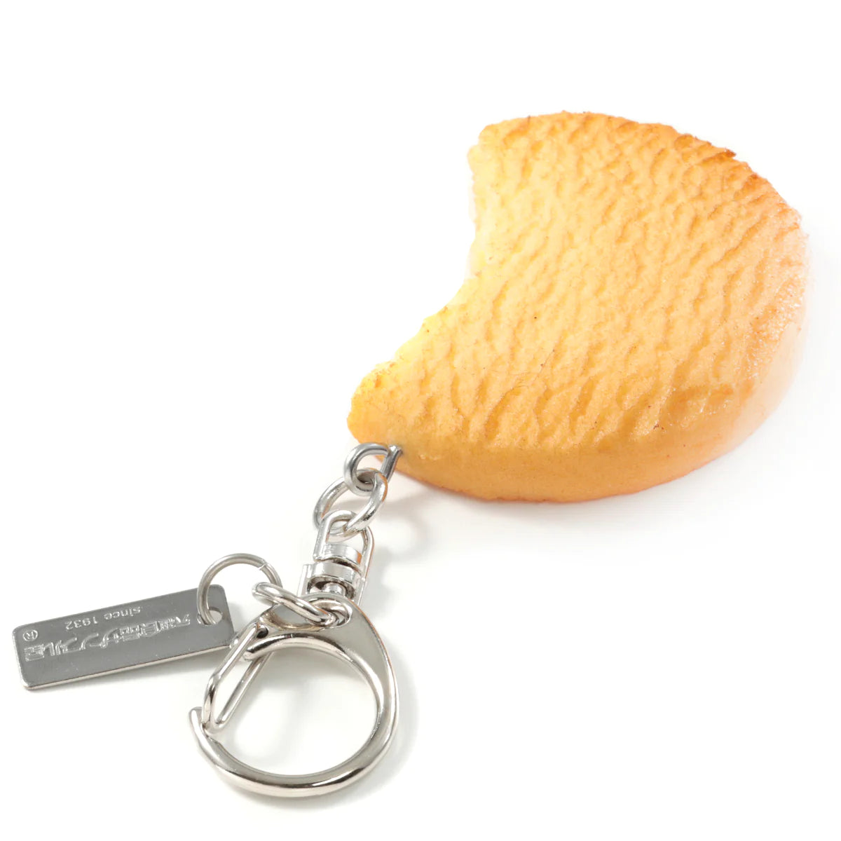 Fake Food / Cookie Plane Cut Both Sides / Key Ring