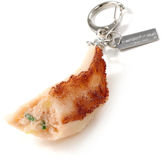 Fake Food / Cut Pan-Fried Dumplings / Key Ring