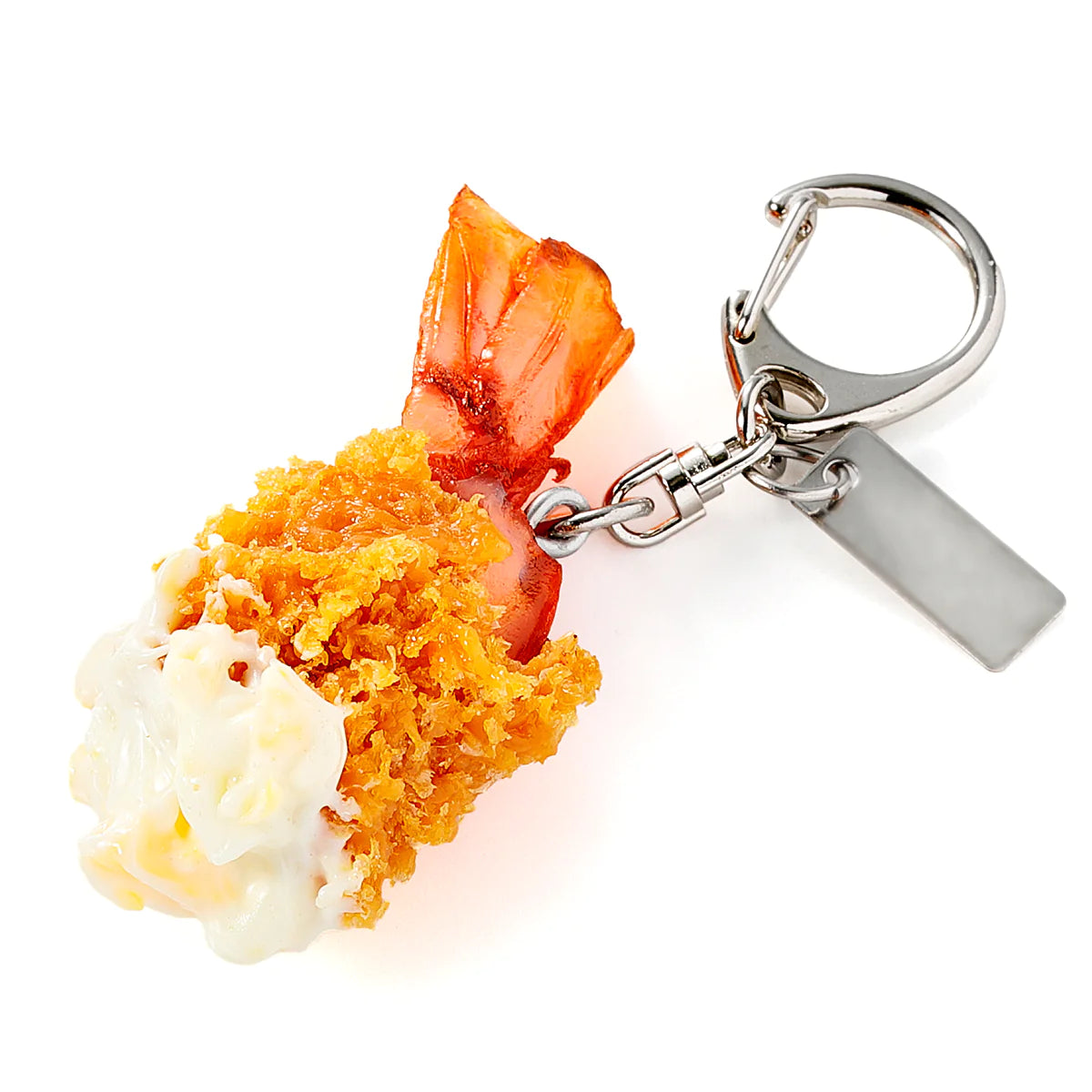 Fake Food / Deep Fried Shrimp Tail / Key Ring