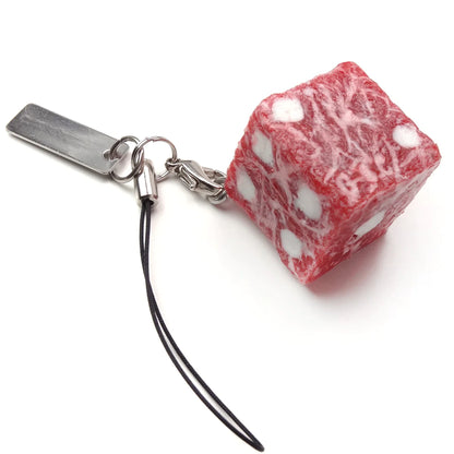 Fake Food / Diced Steak Raw / Strap