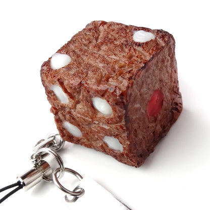 Fake Food / Grilled Dice Steak / Strap