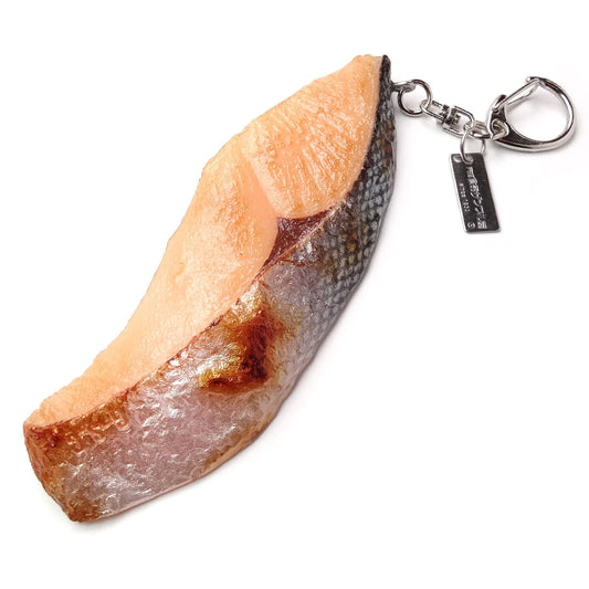 Fake Food / Grilled Salmon (Medium) / Key Ring