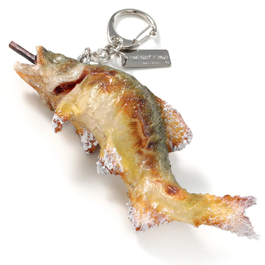 Fake Food / Grilled Salted Sweetfish / Key Ring