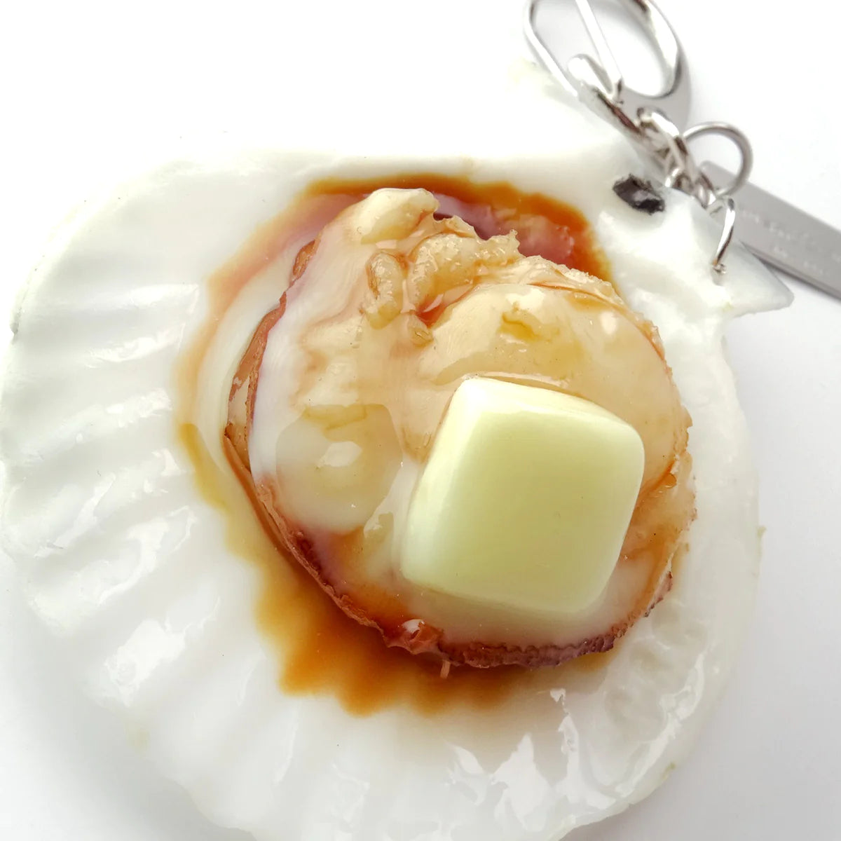 Fake Food / Grilled Scallops With Butter / Key Ring