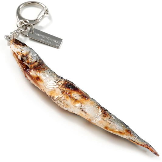 Fake Food / Grilled Soft-Dried Anchovy / Key Ring