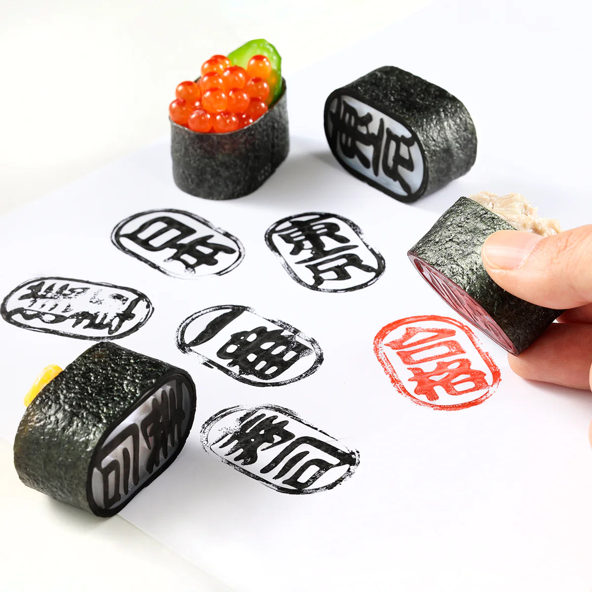 Fake Food / Gunkan-Maki Negitoro / Stamp