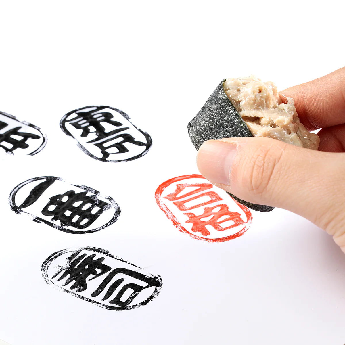 Fake Food / Gunkan-Maki Squid / Stamp