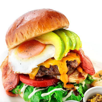 Fake Food / Hamburger Plate