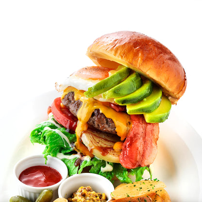 Fake Food / Hamburger Plate