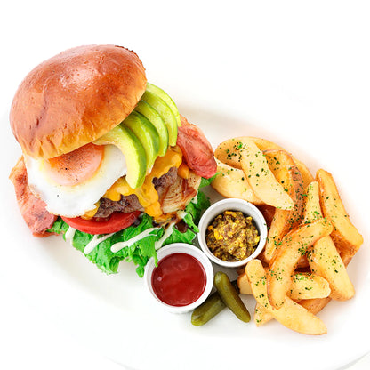 Fake Food / Hamburger Plate