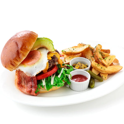 Fake Food / Hamburger Plate