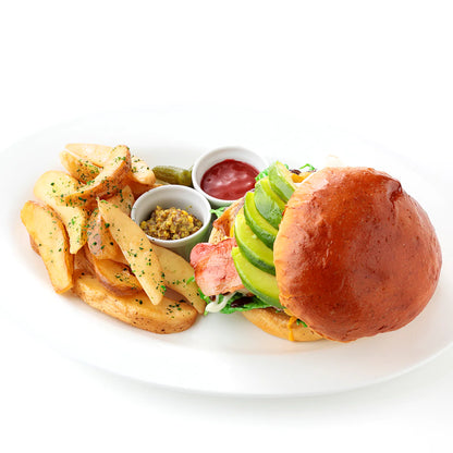 Fake Food / Hamburger Plate
