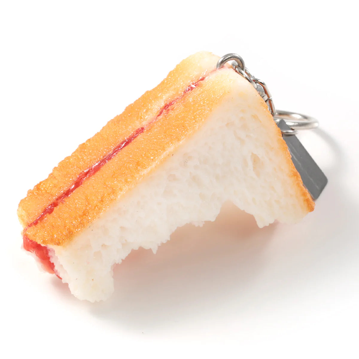 Fake Food / Jam Sandwich crust / Key Ring