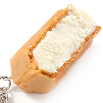 Fake Food / Japanese Ice Cream Sandwich / Key Ring