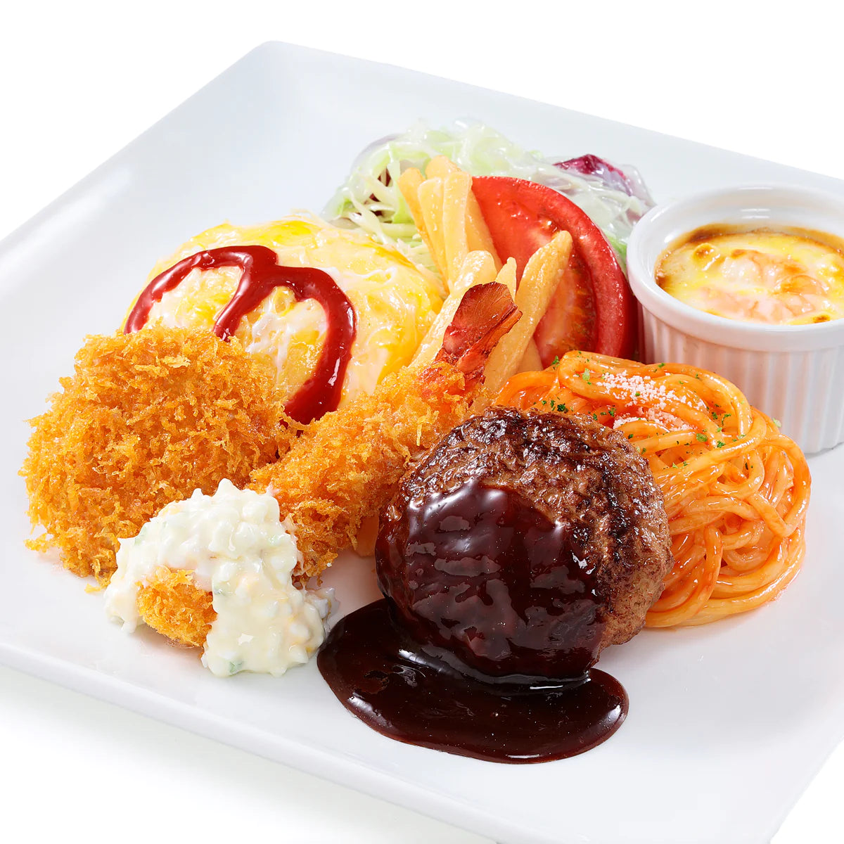 Fake Food / Kids Meal Plate
