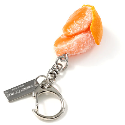 Fake Food / Mandarin Orange With Peel (With Child) / Key Ring