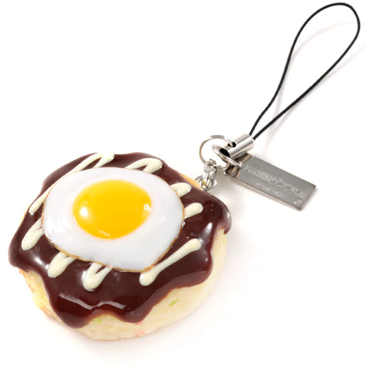 Fake Food / Okonomiyaki With Sunny-Side-Up Egg / Strap