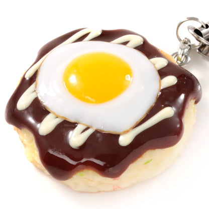 Fake Food / Okonomiyaki With Sunny-Side-Up Egg / Strap