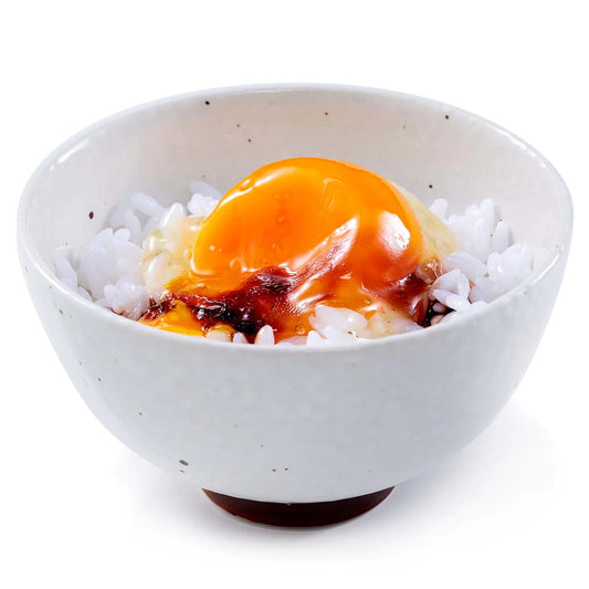 Fake Food / Rice Topped With A Raw Egg